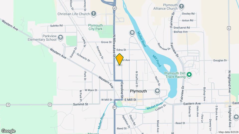 414 Caroline St Map and Location Details