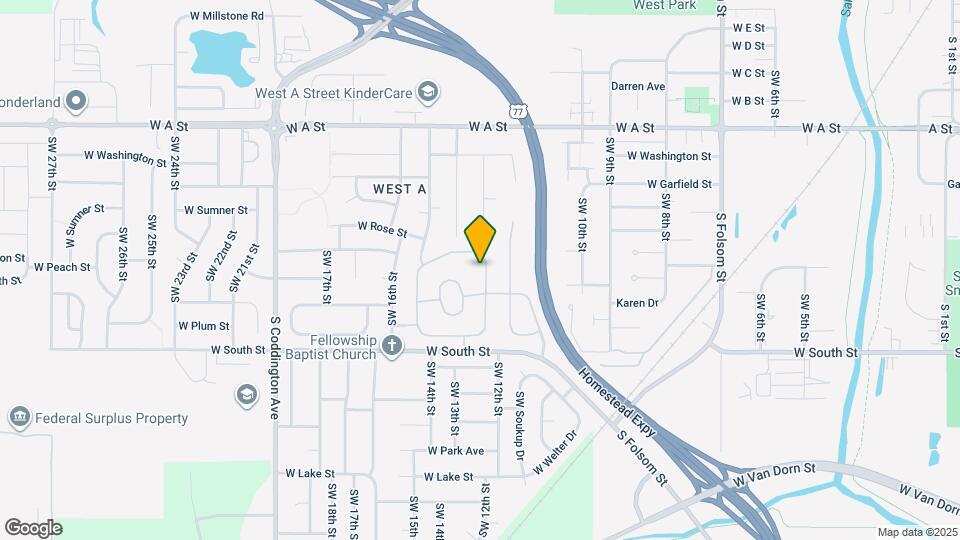 1809 SW 12th St Map and Location Details