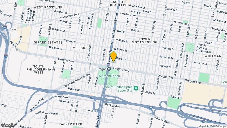 2641 S Watts St. Map and Location Details