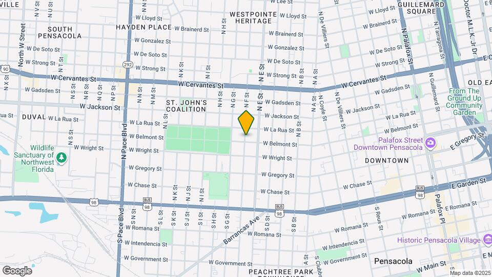 1118 W Belmont St Map and Location Details