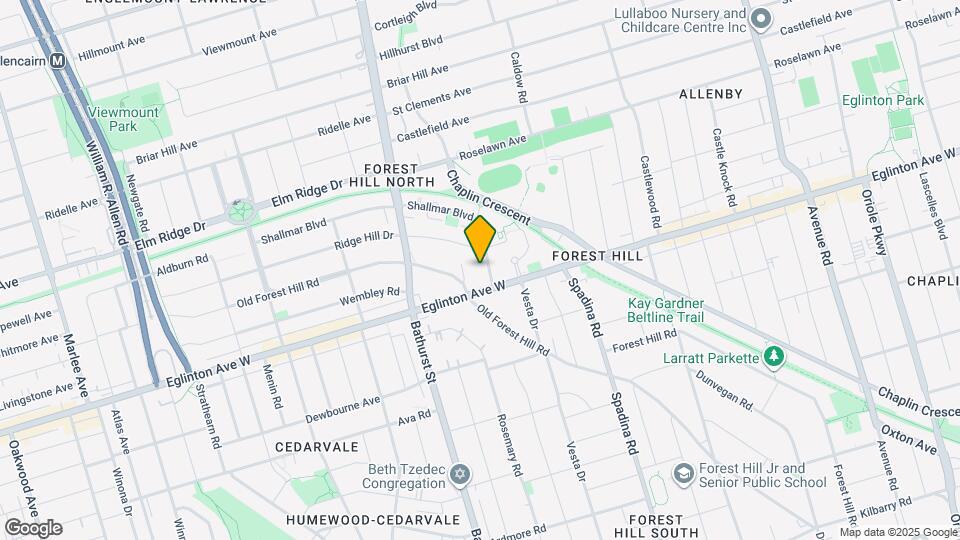 4 Mayfair Ave Map and Location Details