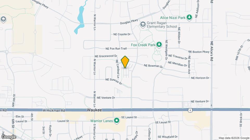 350 NE Sandalwood Map and Location Details