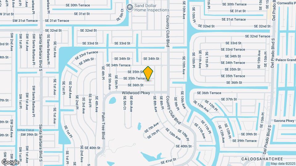 701 SE 36th St Map and Location Details