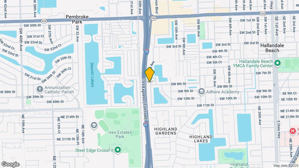 800 SW 11th Ave Map and Location Details