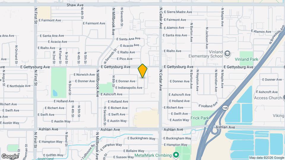 4517 N Sharon Ave Map and Location Details