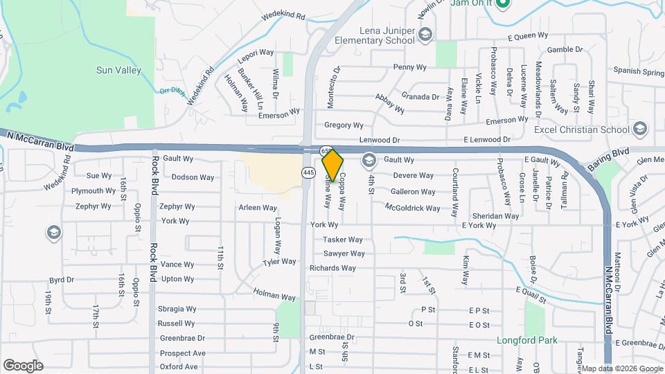 2640 Stine Way Map and Location Details