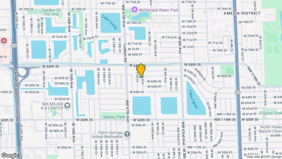 6540 W 11th Ave Map and Location Details