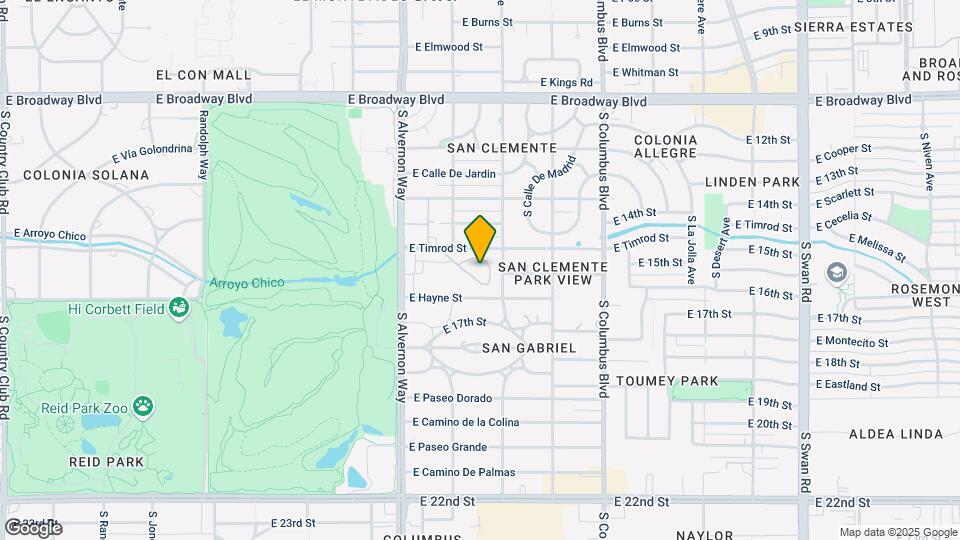3940 E Timrod St Map and Location Details