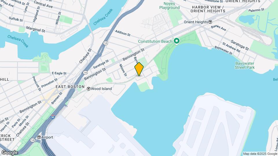122 Coleridge St, Unit 1 Map and Location Details