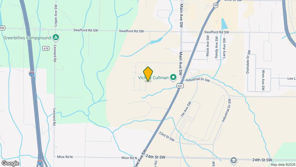 2132 Ellsworth Lp Rd Map and Location Details