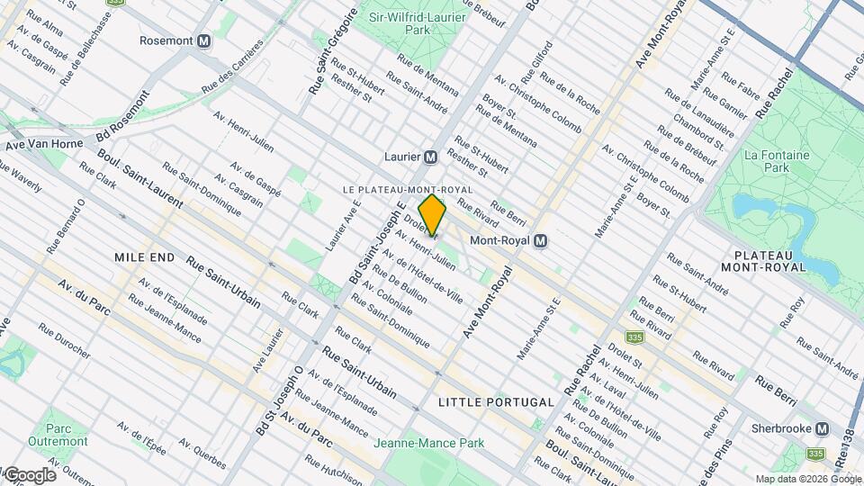 315 Villeneuve Rue E Map and Location Details