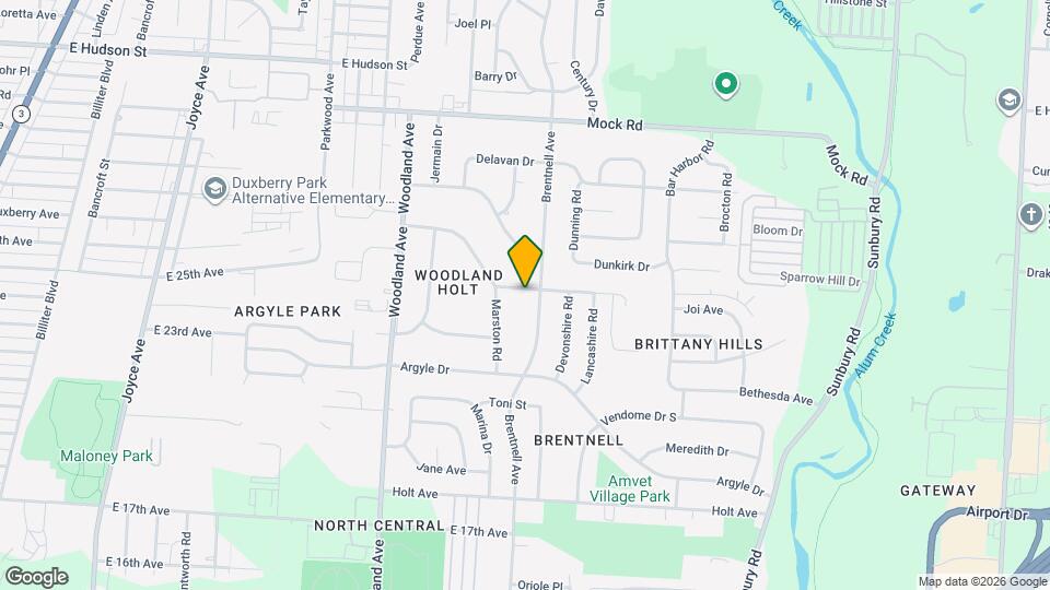 2229 Middlehurst Dr Mapa y Detalles de la Ubicación