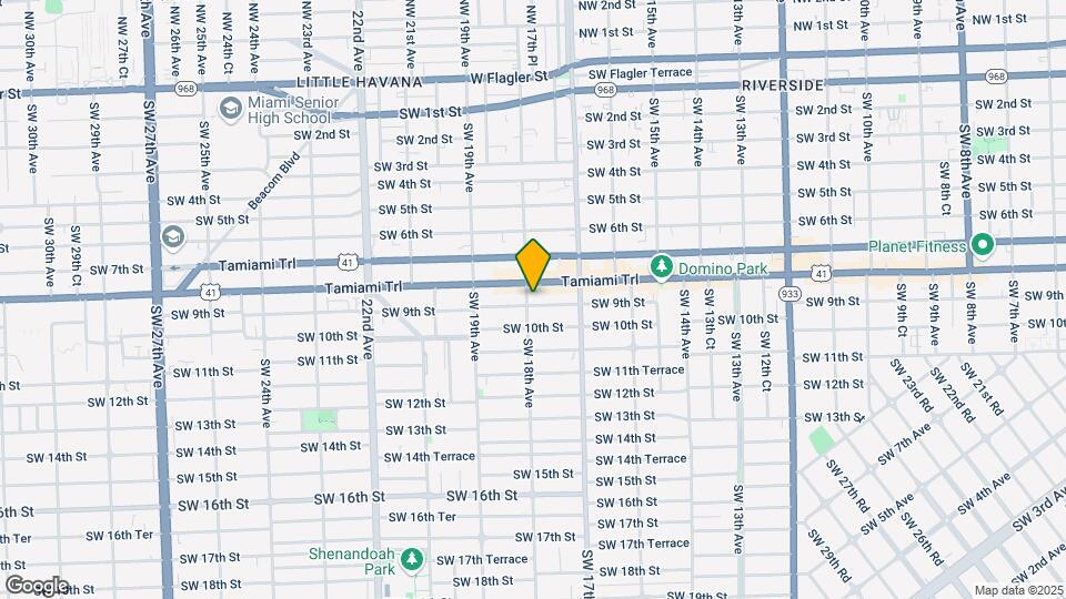 829 SW 18th Ave Map and Location Details