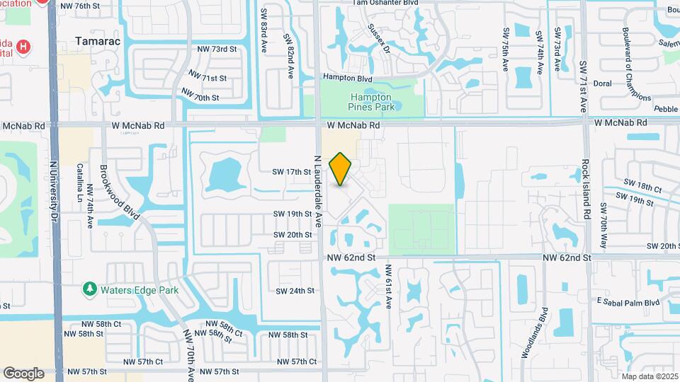 1800 N Lauderdale Ave Map and Location Details