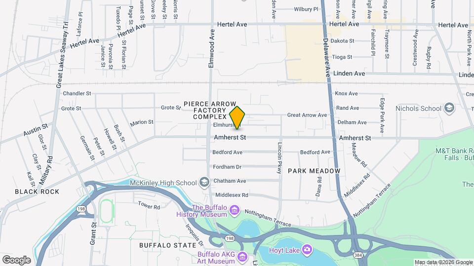 764 Amherst St, Unit amherst street Map and Location Details