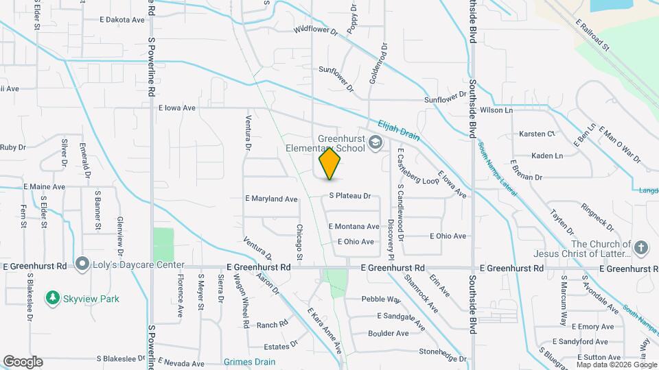 2401 Louisiana Pl Map and Location Details