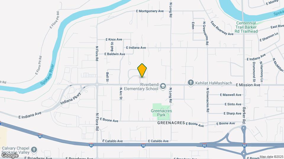 1610 N Corbin Ln Map and Location Details