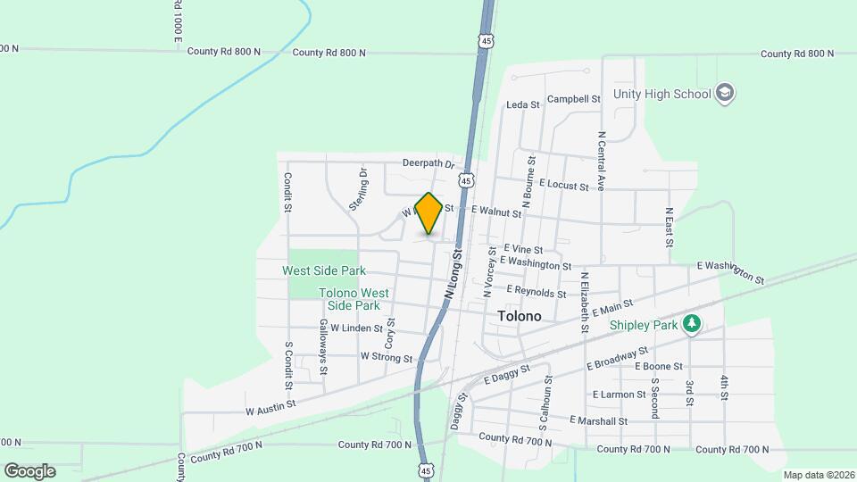 211 W Vine St Map and Location Details