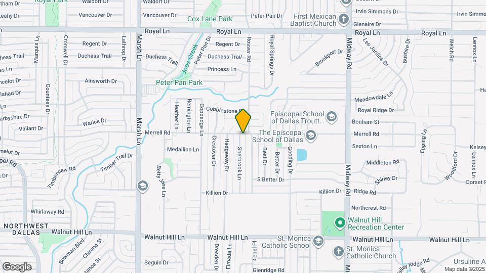 10338 Sherbrook Ln Map and Location Details