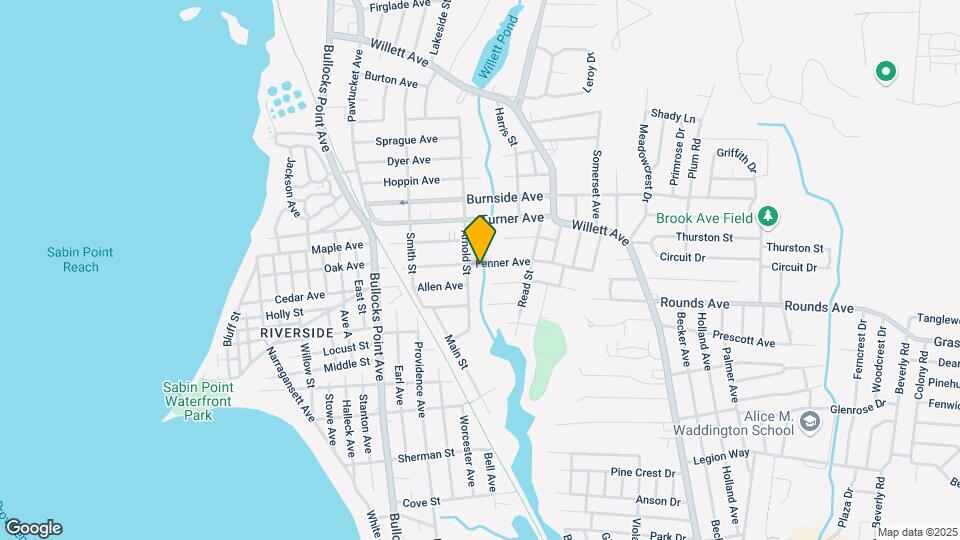 99 Fenner Ave Mapa y Detalles de la Ubicación