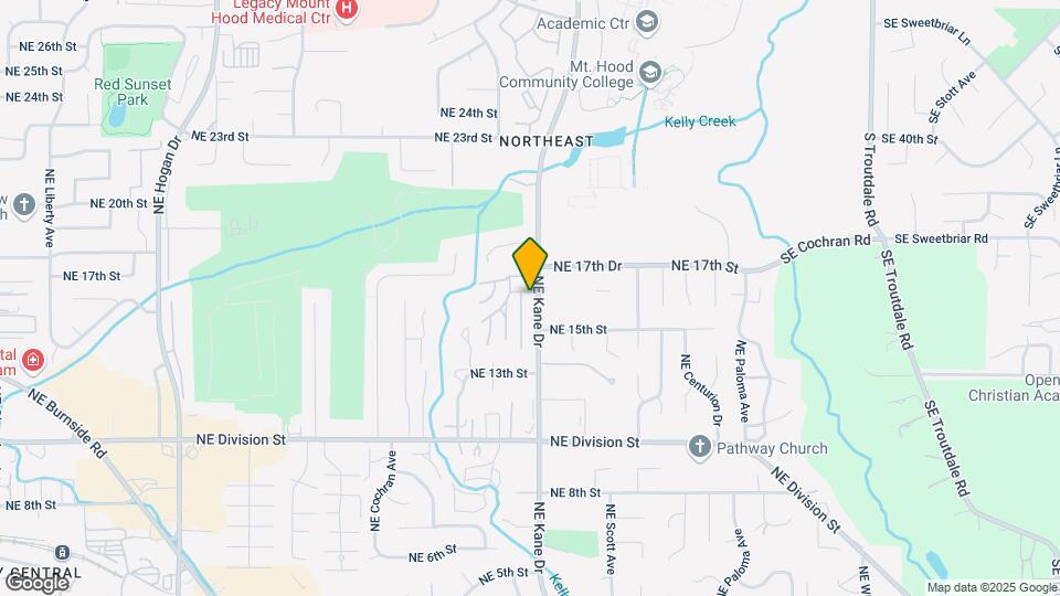 1585 NE Kane Dr Map and Location Details