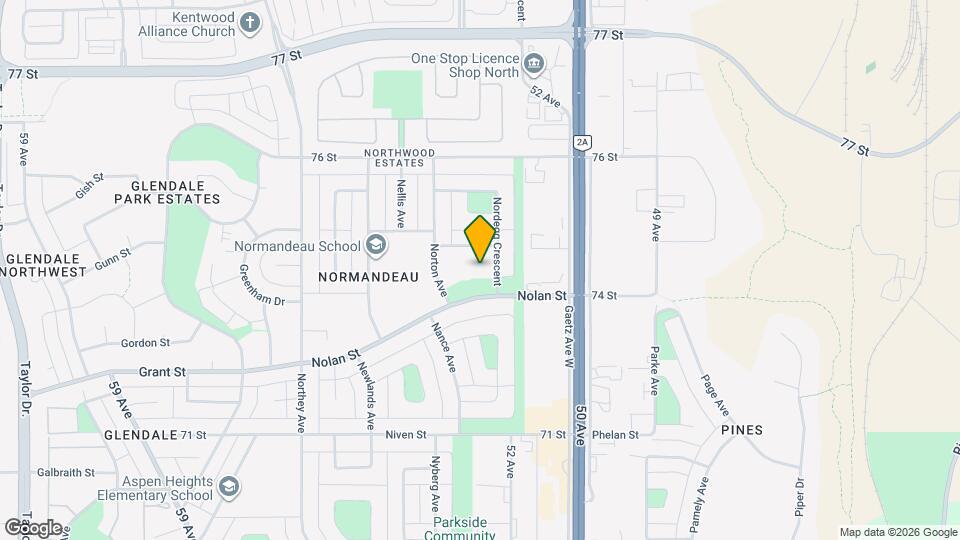 Normandeau Apartments Map and Location Details