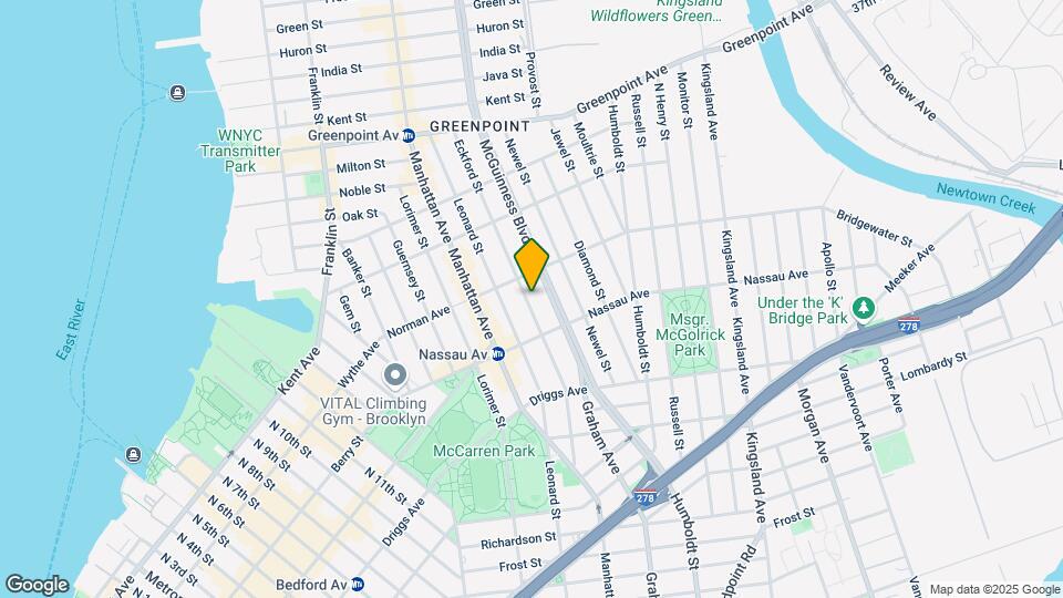 172 Eckford St Map and Location Details