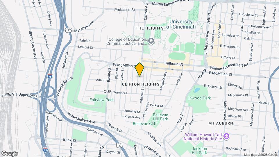 2346 Rohs St Map and Location Details