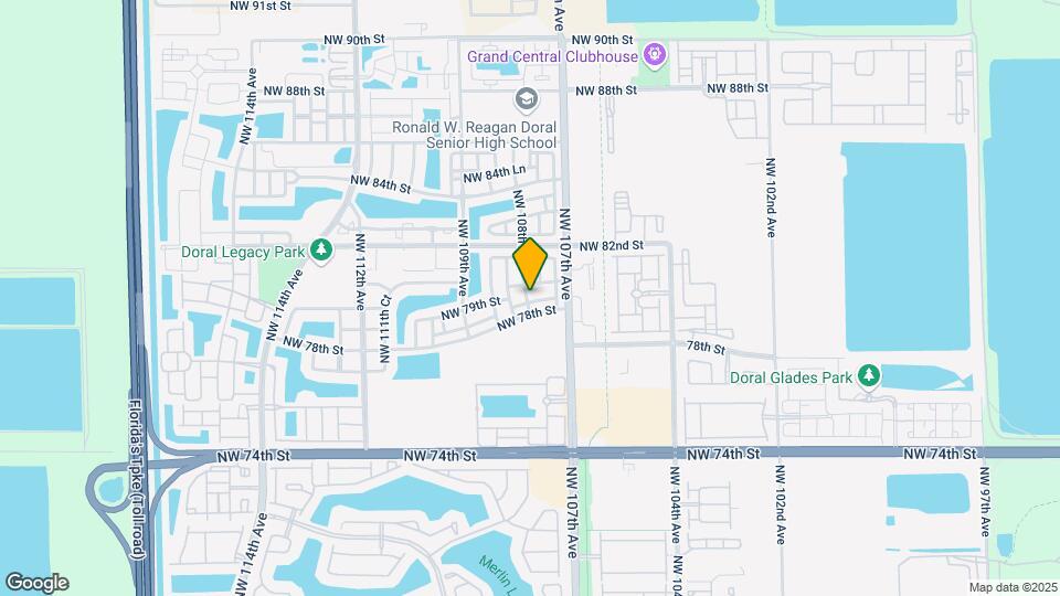 7845 NW 108th Ave, Unit B9 Mapa y Detalles de la Ubicación