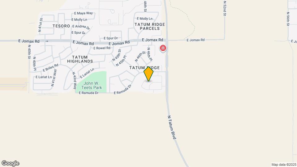 4620 E Paso Trail Map and Location Details