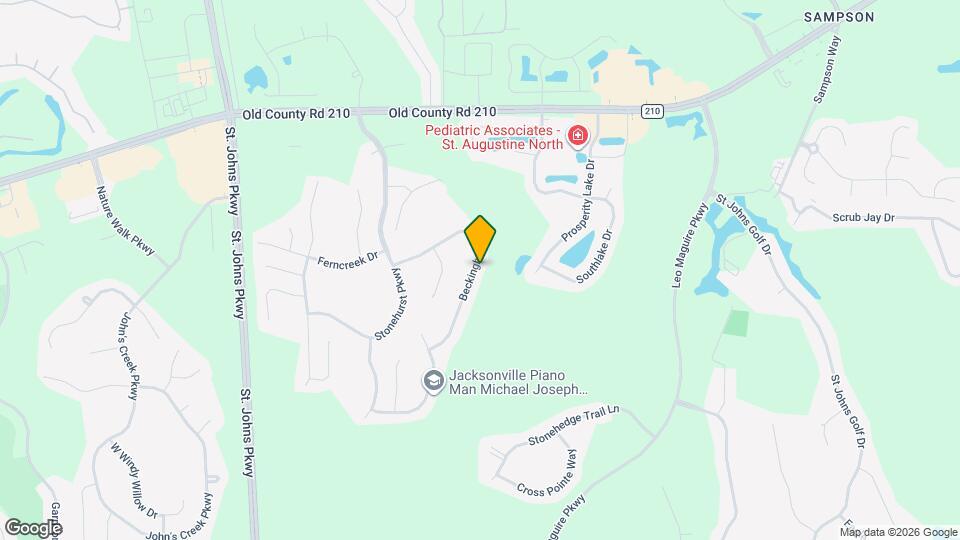 1020 Beckingham Dr Mapa y Detalles de la Ubicación