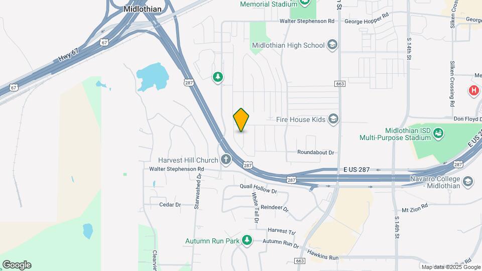 1613 Country Hills Dr Map and Location Details