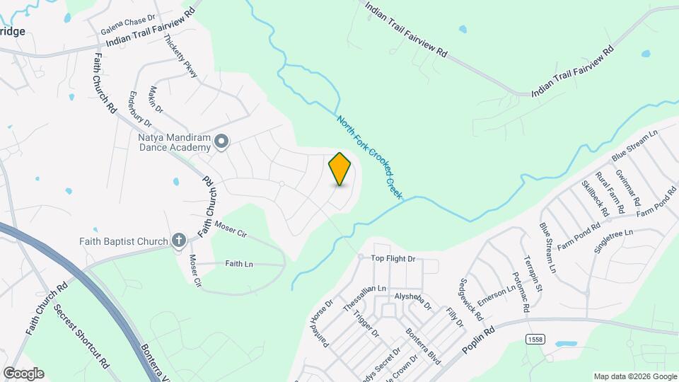 1714 Woodend Dr Map and Location Details