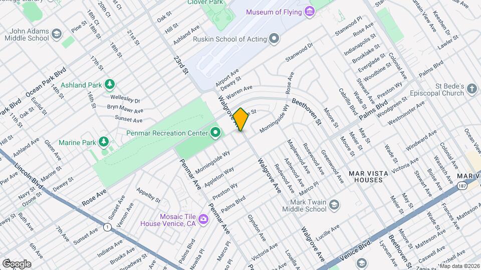 1513 Walgrove Ave Map and Location Details