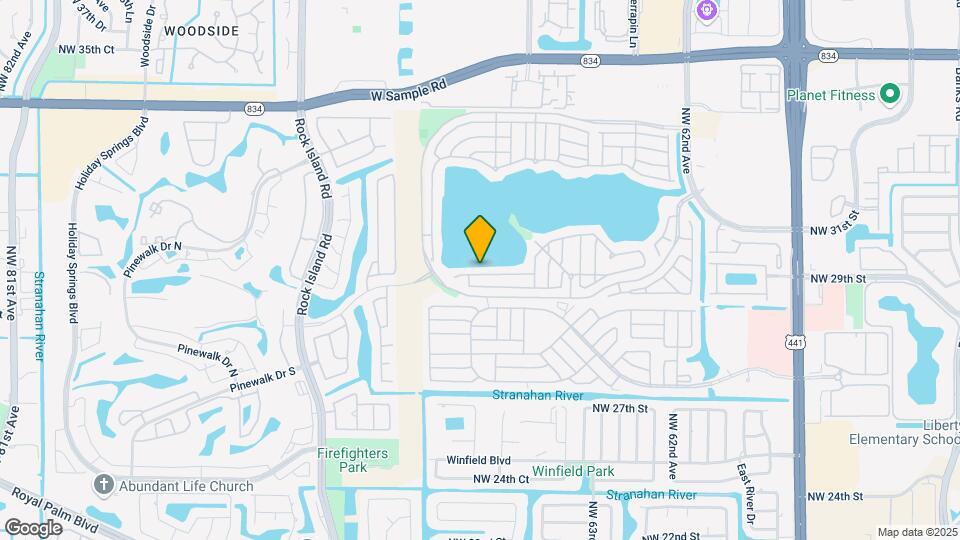6723 Bayfront Dr Map and Location Details