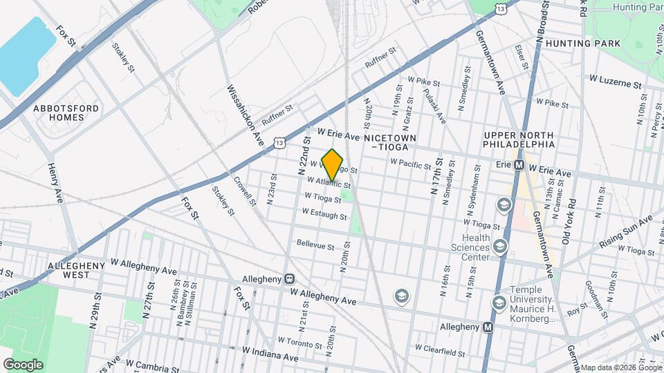 2030 W Atlantic St Map and Location Details