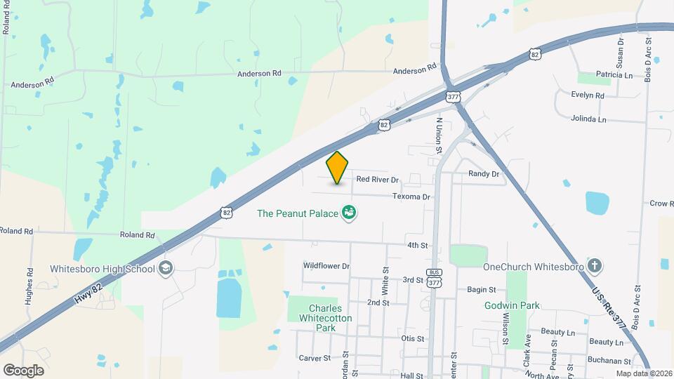 306 Texoma Dr Map and Location Details