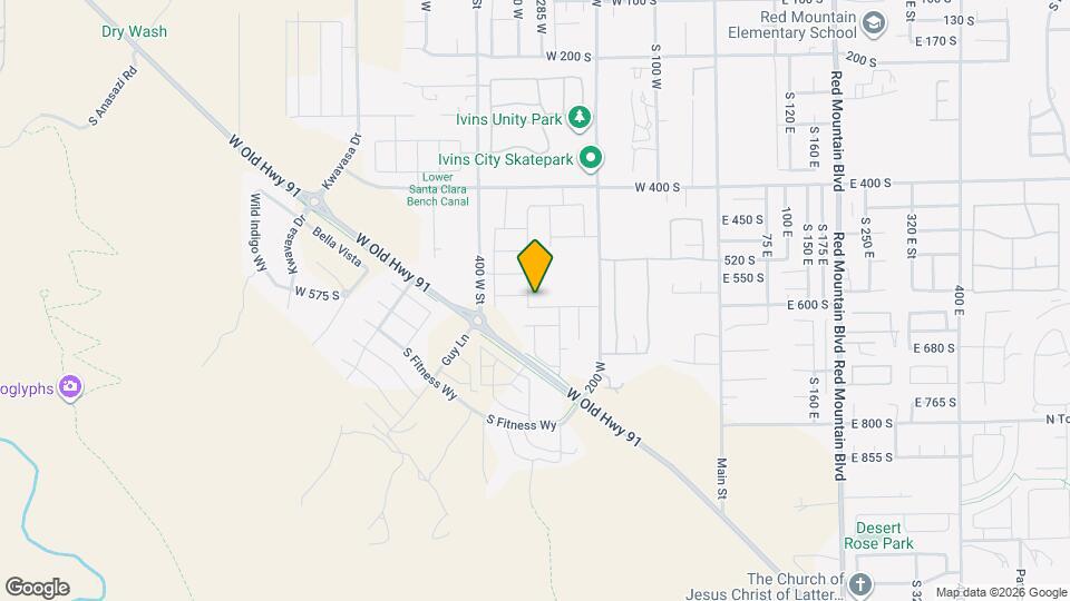 306 W Red Vis Dr Map and Location Details