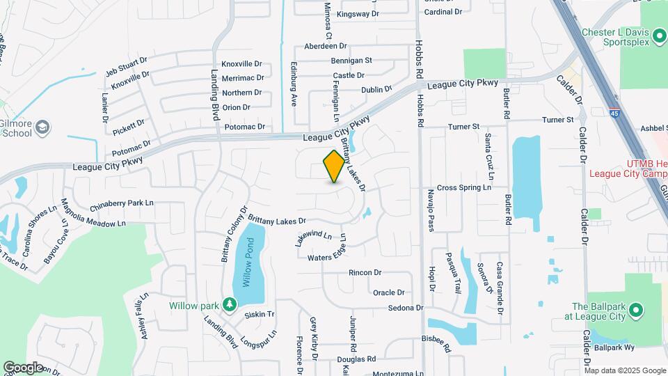 2111 Emerald Cove Dr Map and Location Details