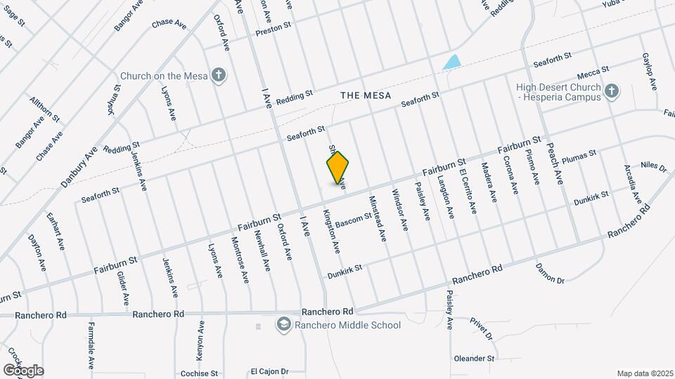 7652 Sherborn Ave Mapa y Detalles de la Ubicación