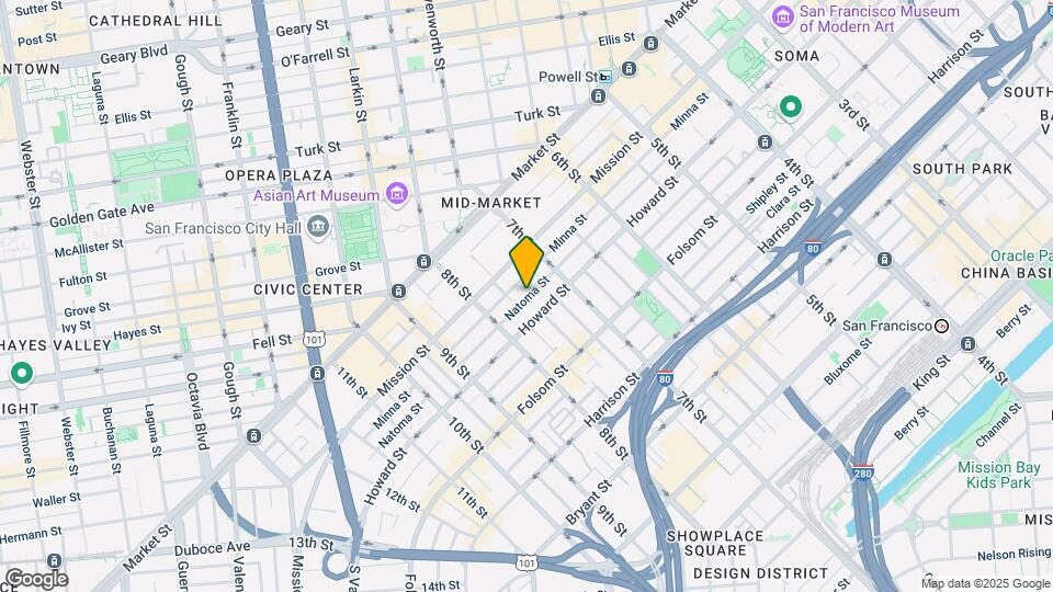 644-648 Natoma St Mapa y Detalles de la Ubicación