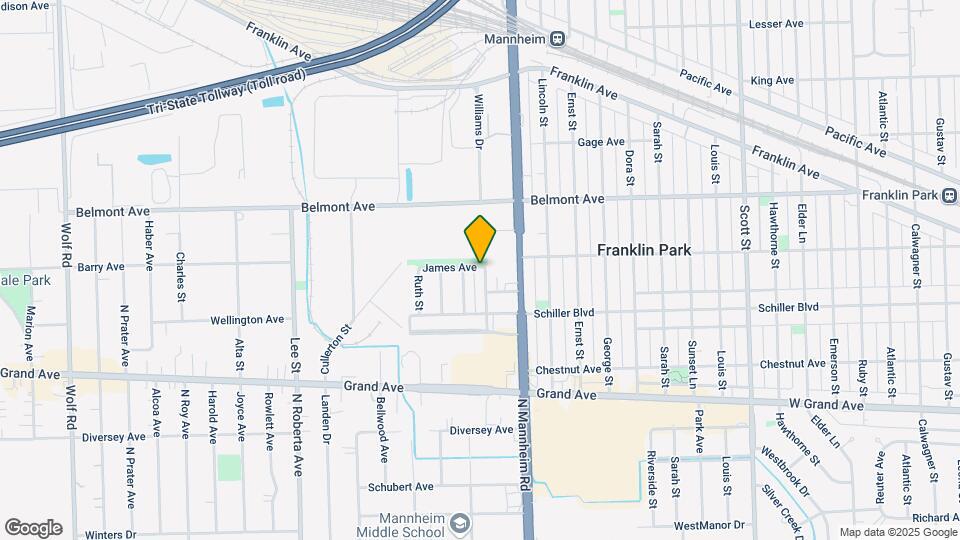 3038 Houston St Map and Location Details