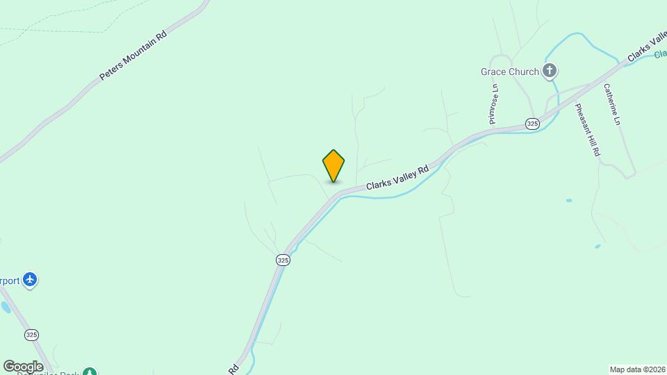 540 Clarks Valley Rd Map and Location Details