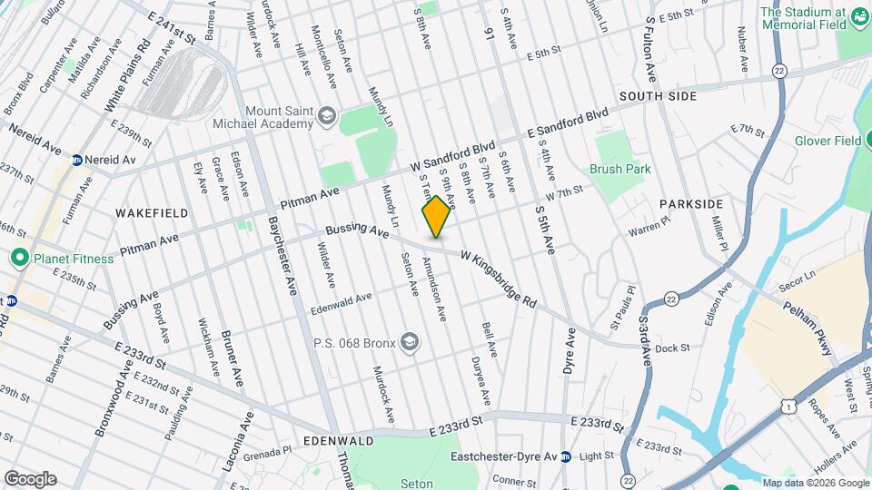 149 W Kingsbridge Rd Map and Location Details