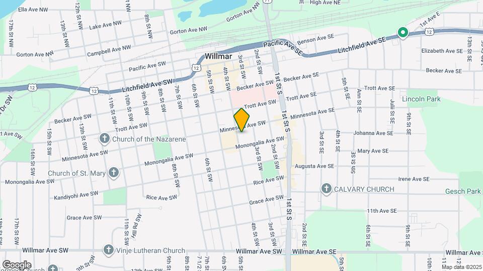 611 4th St SW, Unit 611 Map and Location Details