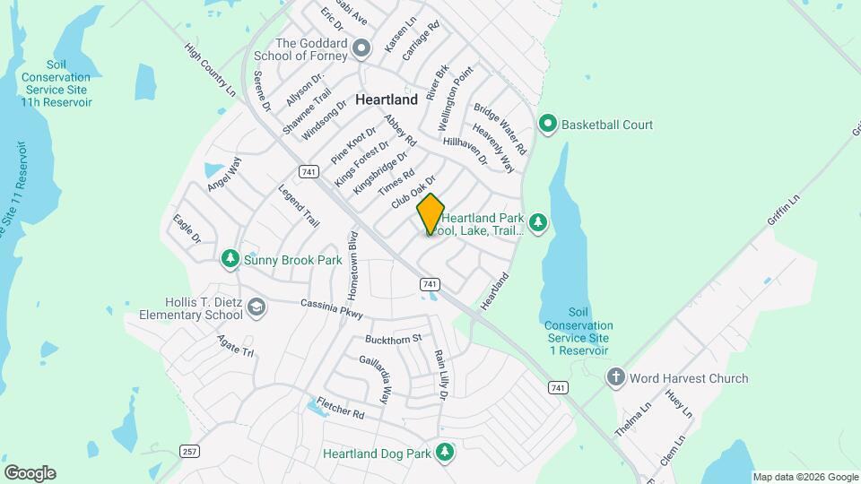 2015 Woodhurst Trail Map and Location Details
