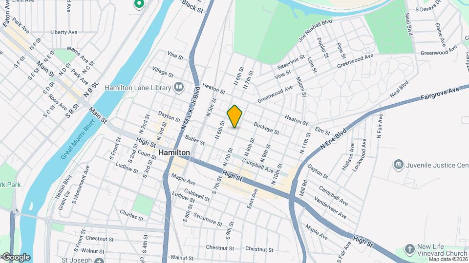 644 Dayton St, Unit 1 Map and Location Details