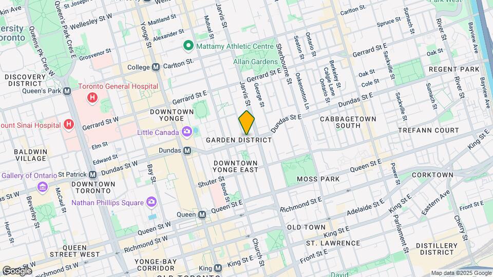 154 Dundas Street East Map and Location Details