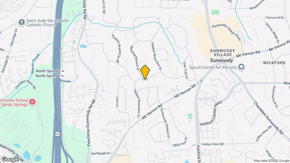 4981 Hidden Branches Dr Map and Location Details