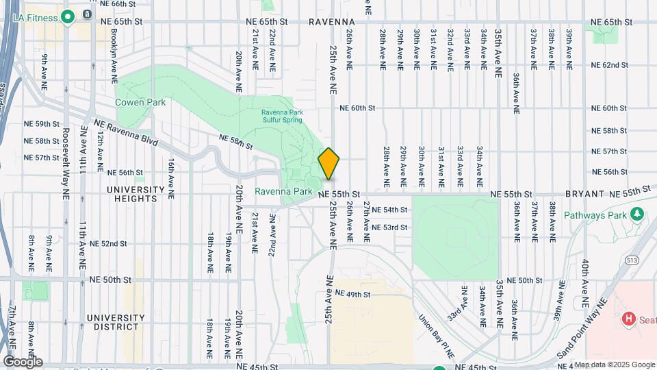 5511 25th Ave NE Map and Location Details
